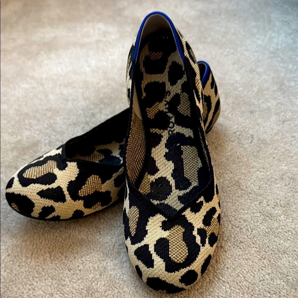Rothy’s Size 9.5 Leopard Print Women's Flats